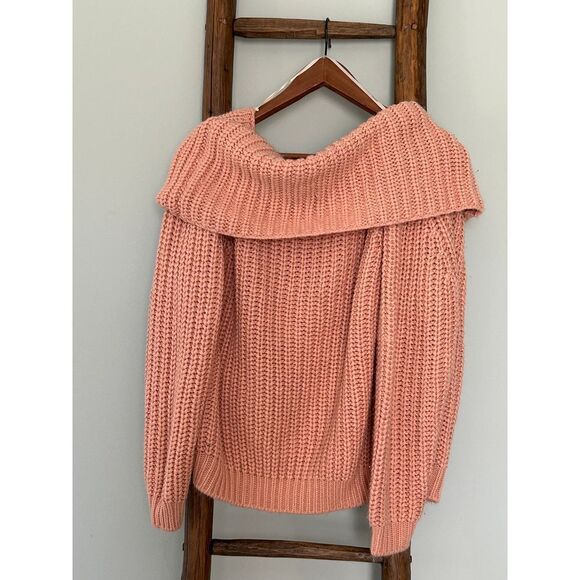 Forever21 Pink sweater, off the shoulder Size M - Picture 1 of 3